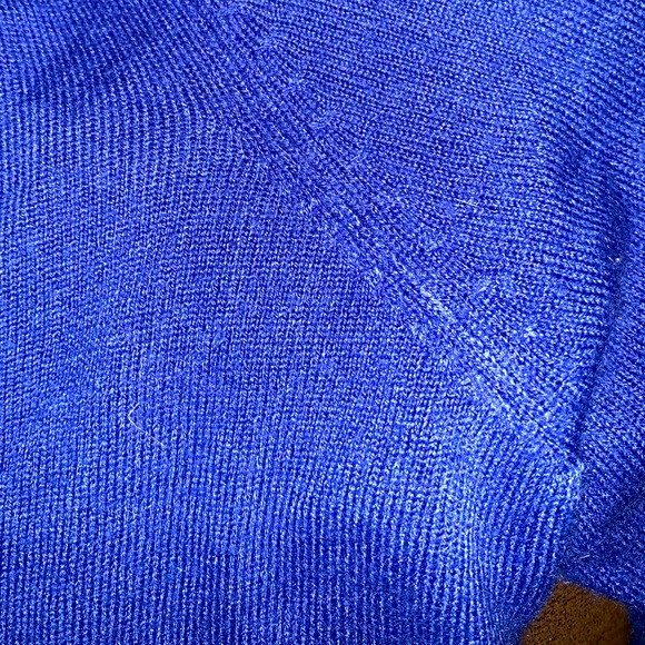 Debbie Morgan Blue or Purple Sz M Soft Cardigan - Picture 14 of 14